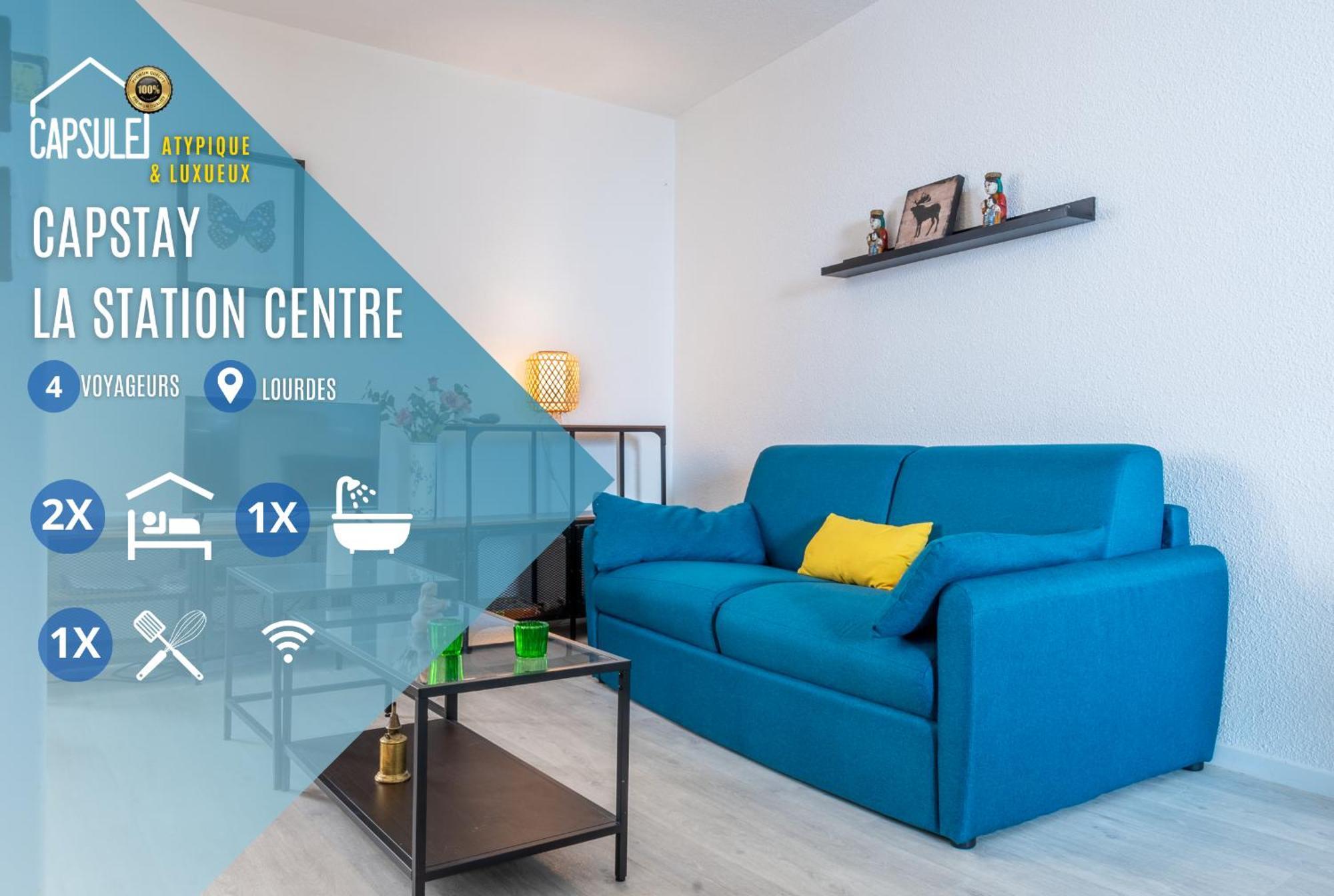 Capstay La Station - Lourdes - Centre - Residence Serenity Экстерьер фото